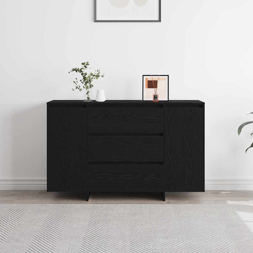Buffet Chêne noir 120 x 41 x 75 cm Bois d'ingénierie - XIOS