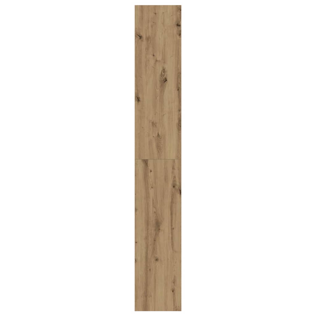 Bibliothèque chêne artisanal 80 x 30 x 198 cm Bois d'ingénierie - XIOS