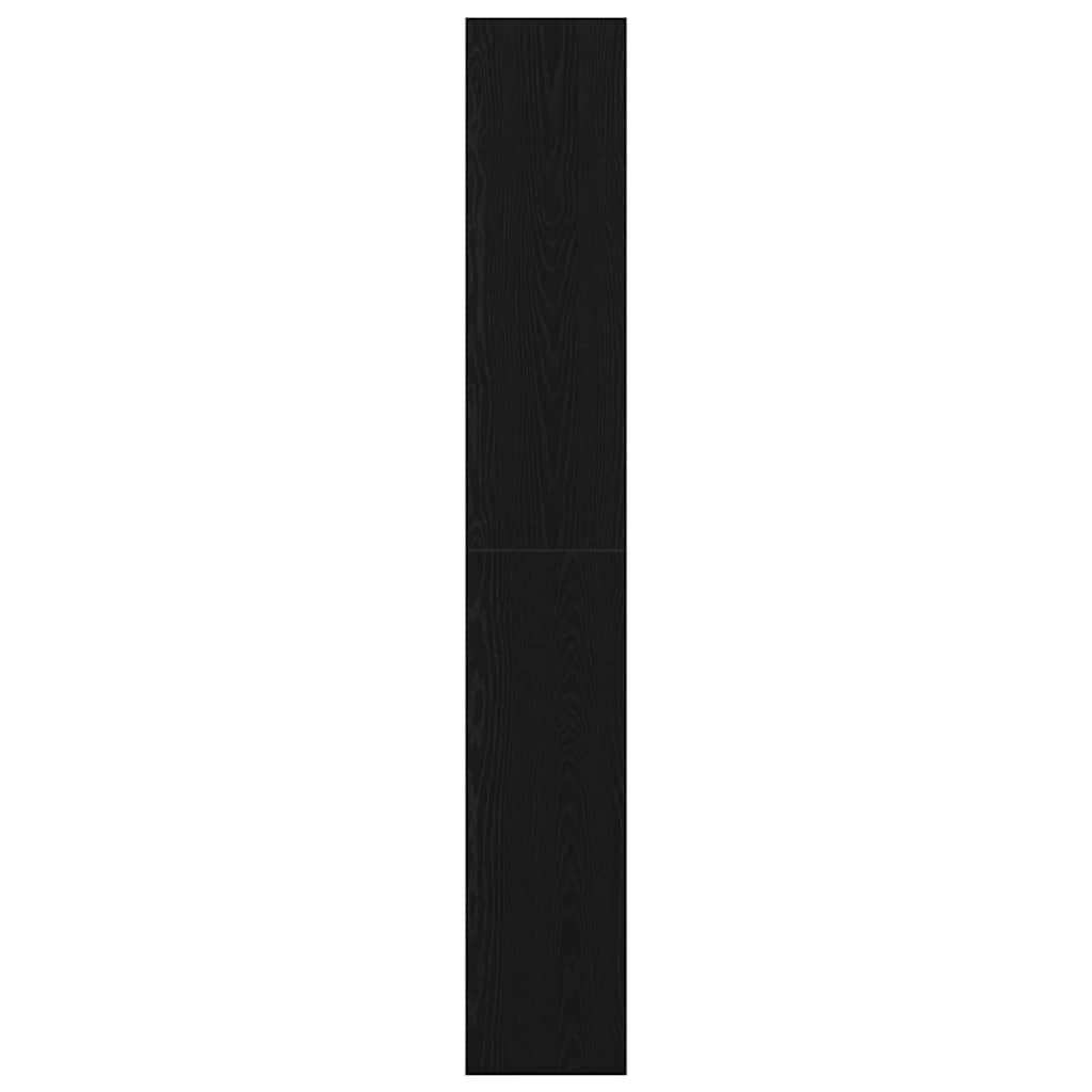 Bibliothèque Chêne noir 80 x 30 x 198 cm Bois d'ingénierie - XIOS