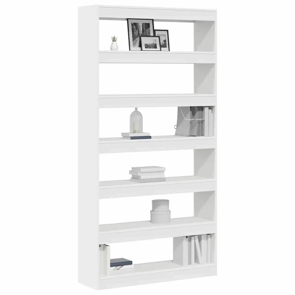 Bibliothèque 6 niveaux 100 x 30 x 198 cm Bois d’ingénierie - XIOS