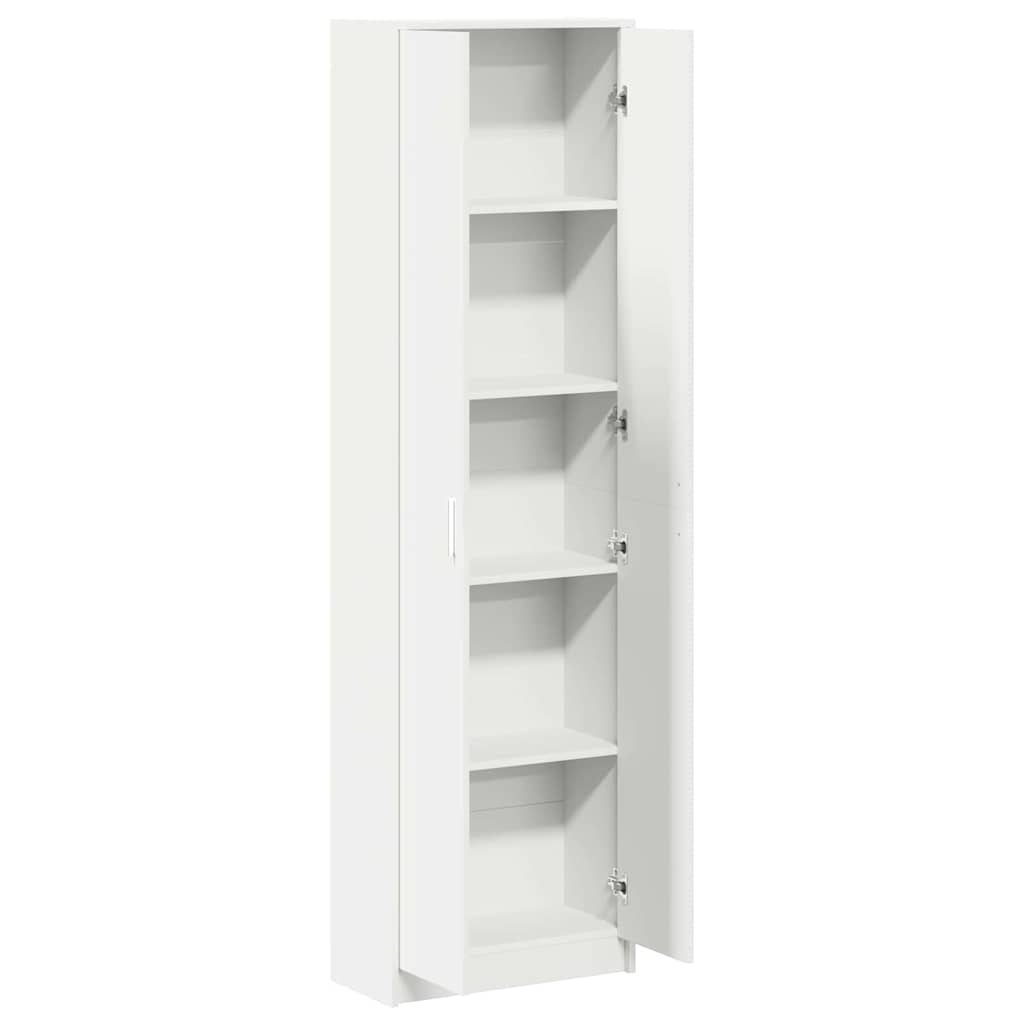 Armoire avec étagère Blanc 55 x 25 x 189 cm Bois d'ingénierie - XIOS