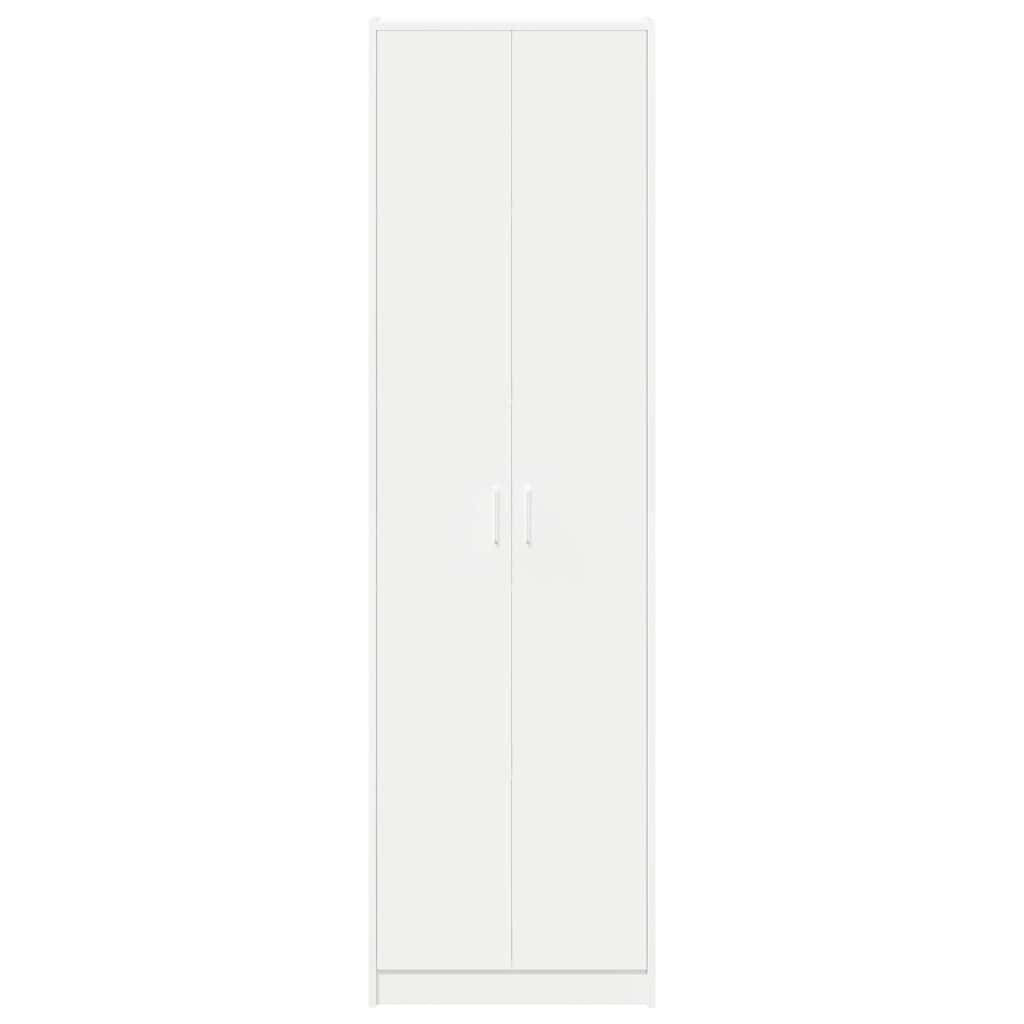Armoire avec étagère Blanc 55 x 25 x 189 cm Bois d'ingénierie - XIOS