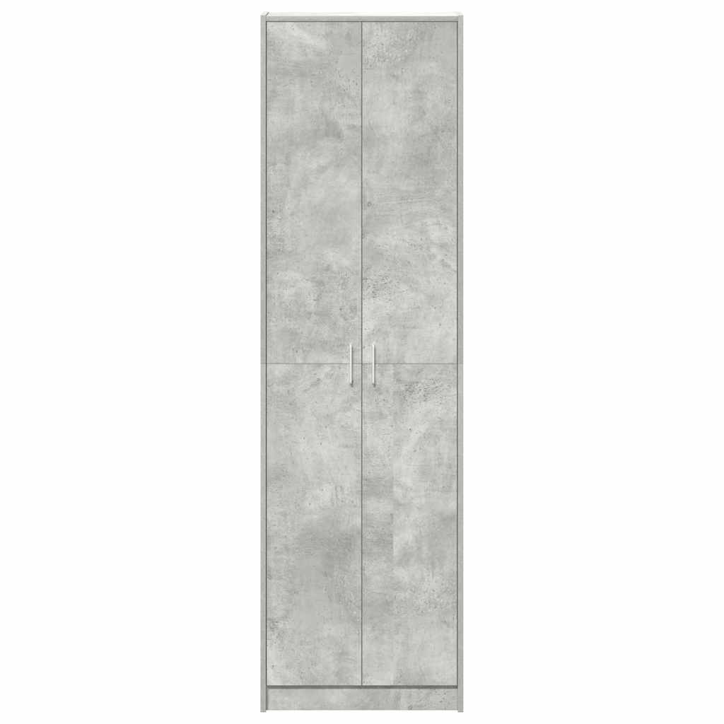 Armoire Gris béton 55 x 25 x 189 cm Bois d'ingénierie - XIOS