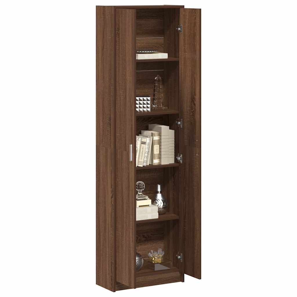 Armoire Chêne marron 55 x 25 x 189 cm Bois d'ingénierie - XIOS