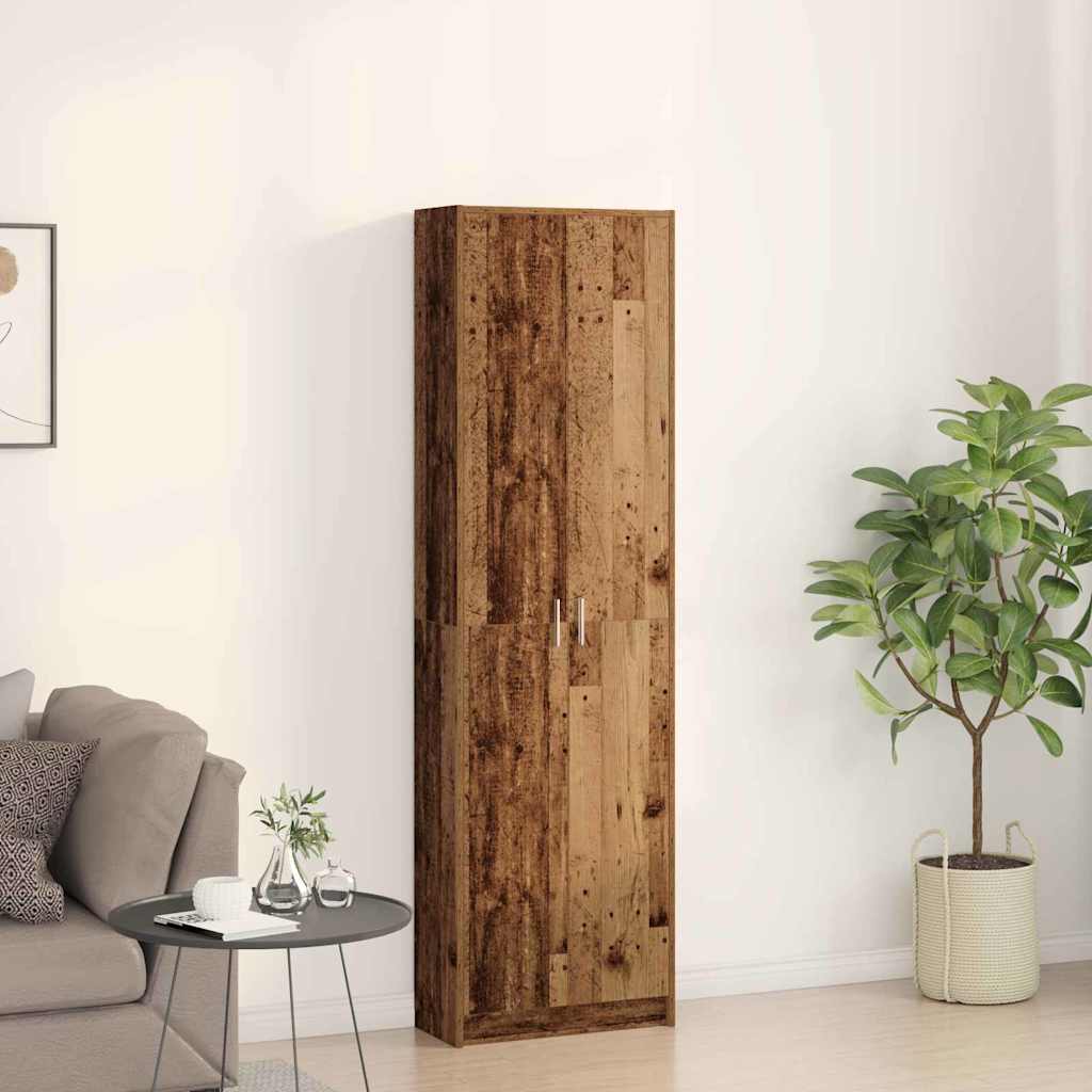 Armoire Bois ancien 55 x 25 x 189 cm Bois d'ingénierie - XIOS