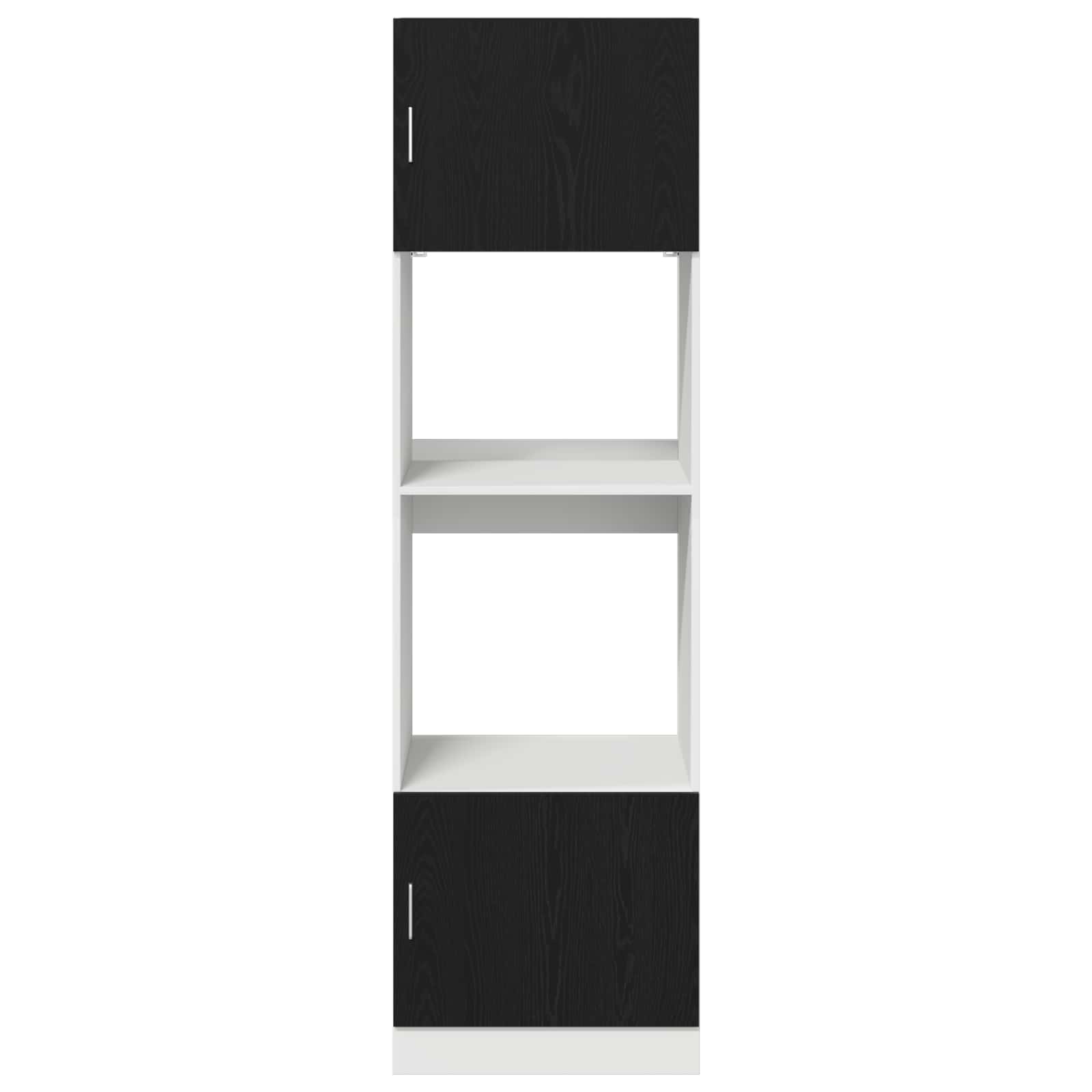 Armoire suspendue Chêne noir 60 x 57 x 207 cm Bois d'ingénierie - XIOS