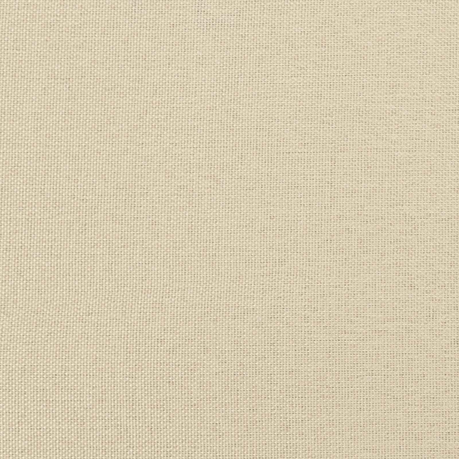 Canapé-lit escamotable simple Crème 90 x 165 x 87 cm tissu