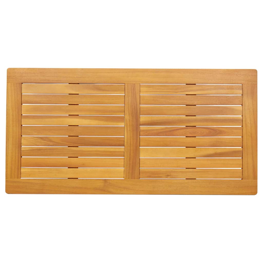 Plateau de table Marron 100 x 50 x 2 cm Bois d'acacia massif - XIOS