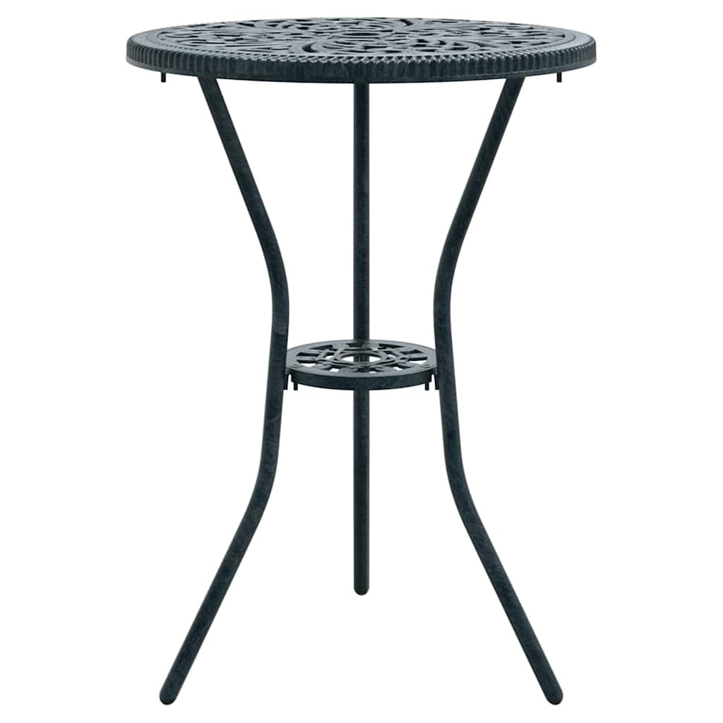 Ensemble bistro de jardin 3 pcs Vert Aluminium - XIOS