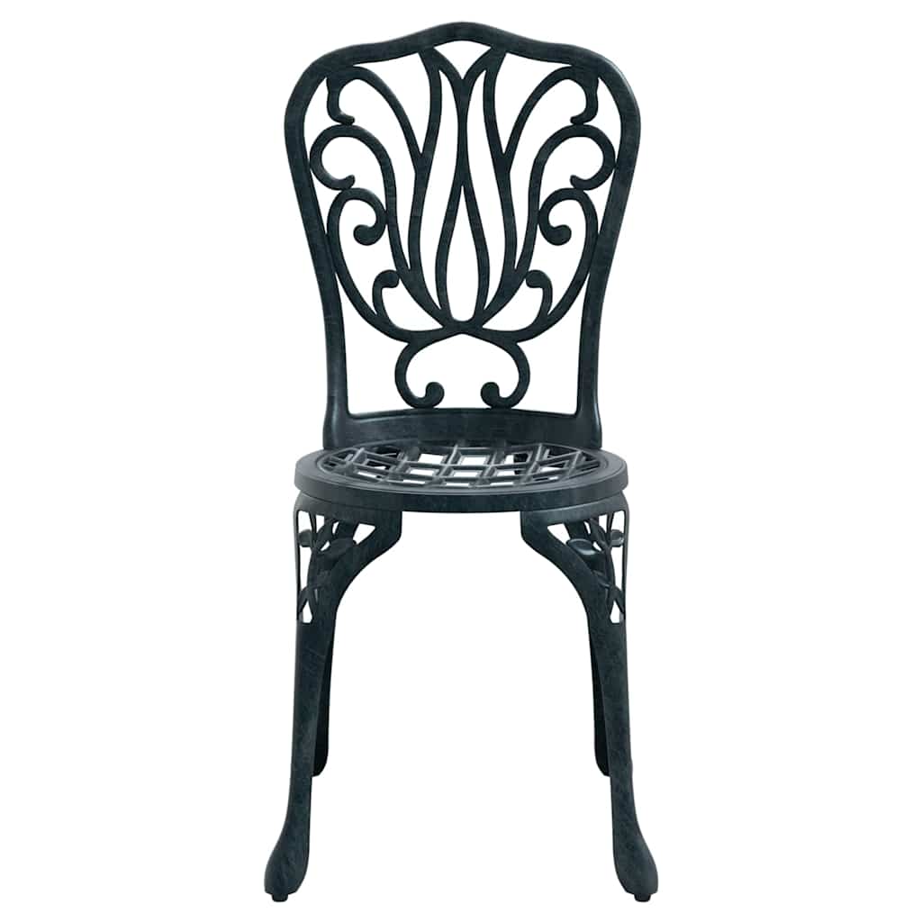 Ensemble bistro de jardin 3 pcs Vert Aluminium - XIOS