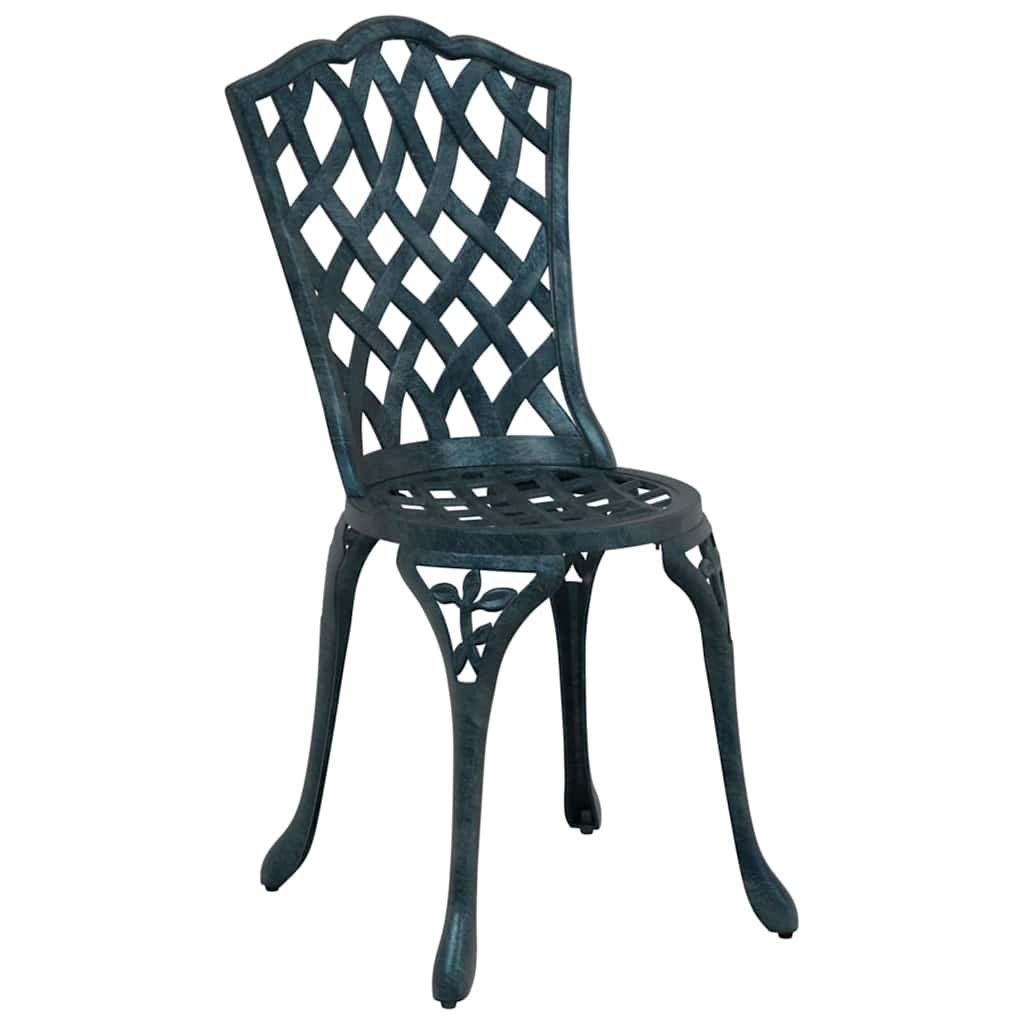 Ensemble bistro de jardin 3 pcs Vert Aluminium - XIOS