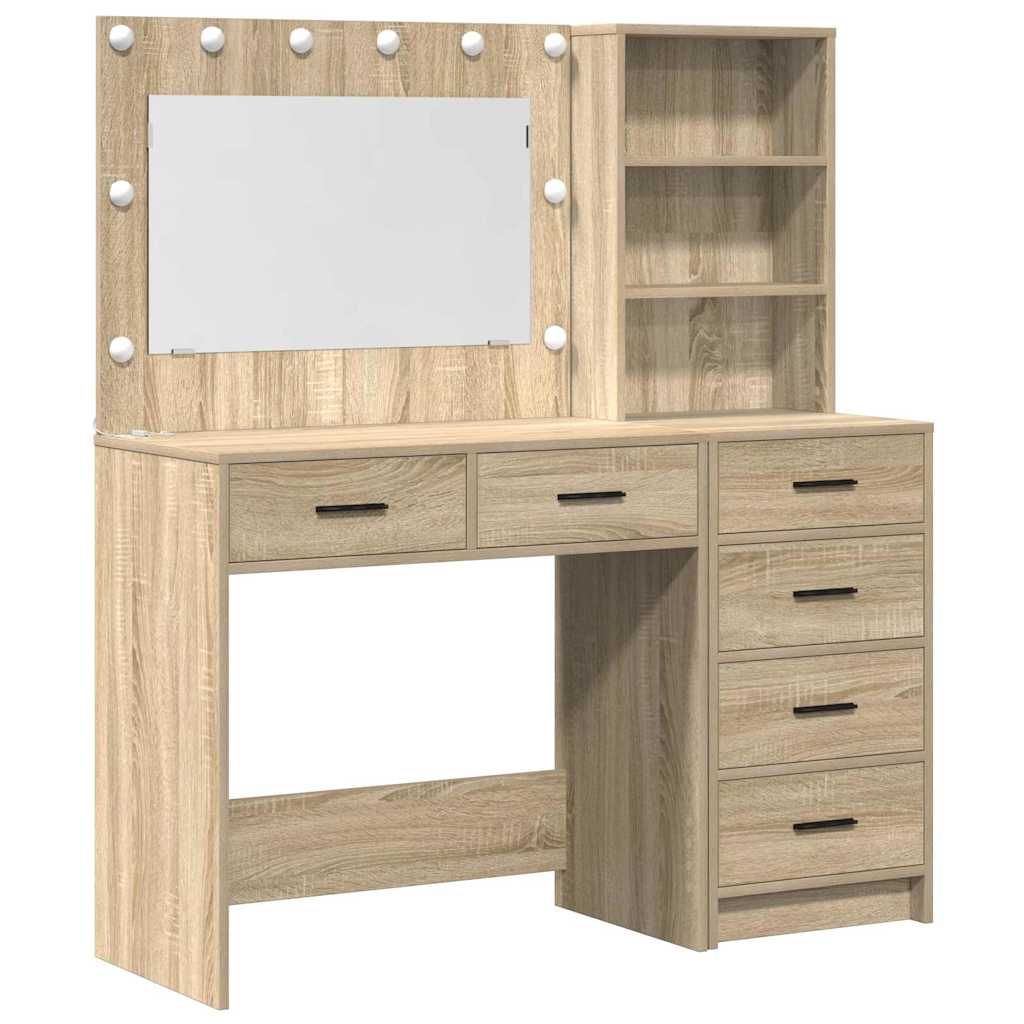 Table de Toilette Marron 78.5 x 41 x 135 cm Bois d'ingénierie - XIOS