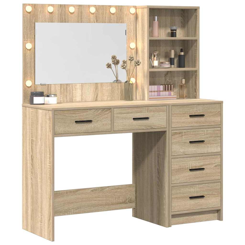 Table de Toilette Marron 78.5 x 41 x 135 cm Bois d'ingénierie - XIOS