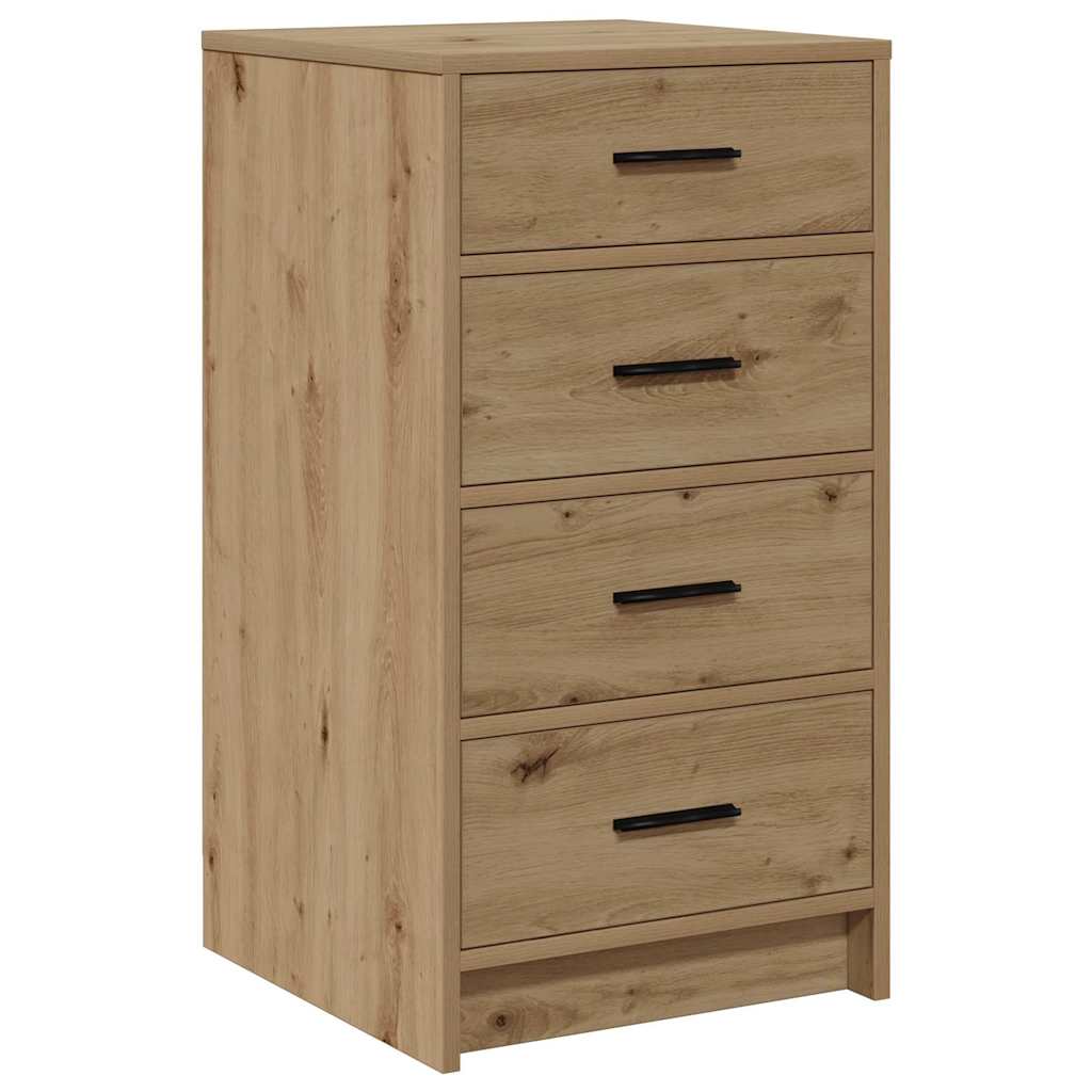Table de Toilette avec tiroir 3 pcs Marron 40 x 41 x 135 cm - XIOS