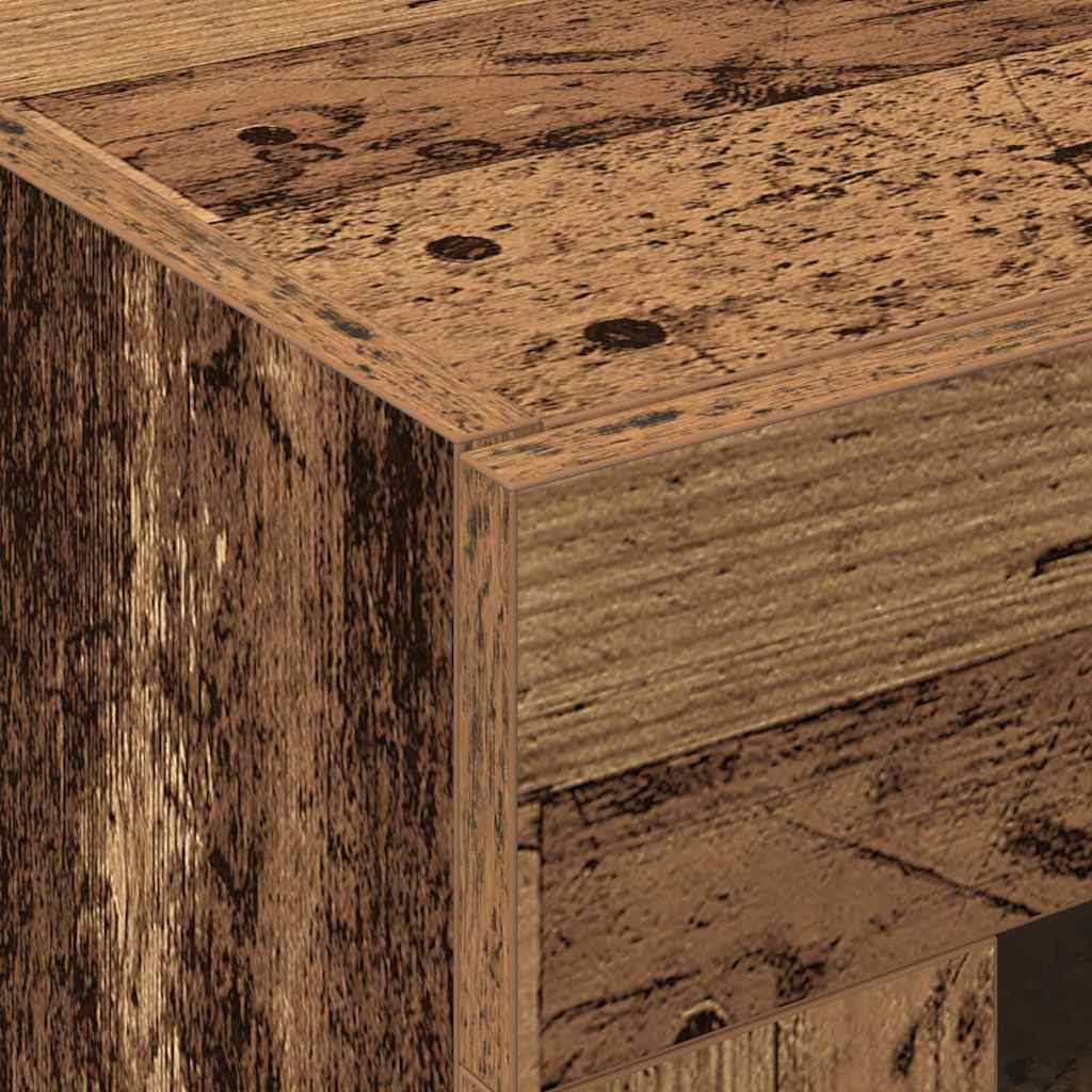Meuble mural 2 pcs Bois ancien 69,5 x 34 x 90 cm - XIOS