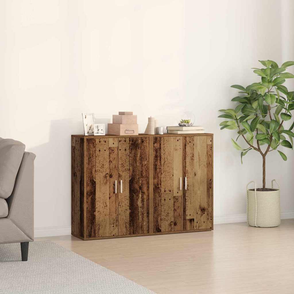 Buffet Bois ancien 60 x 31 x 84 cm Bois d'ingénierie - XIOS