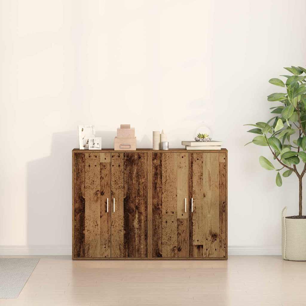 Buffet Bois ancien 60 x 31 x 84 cm Bois d'ingénierie - XIOS