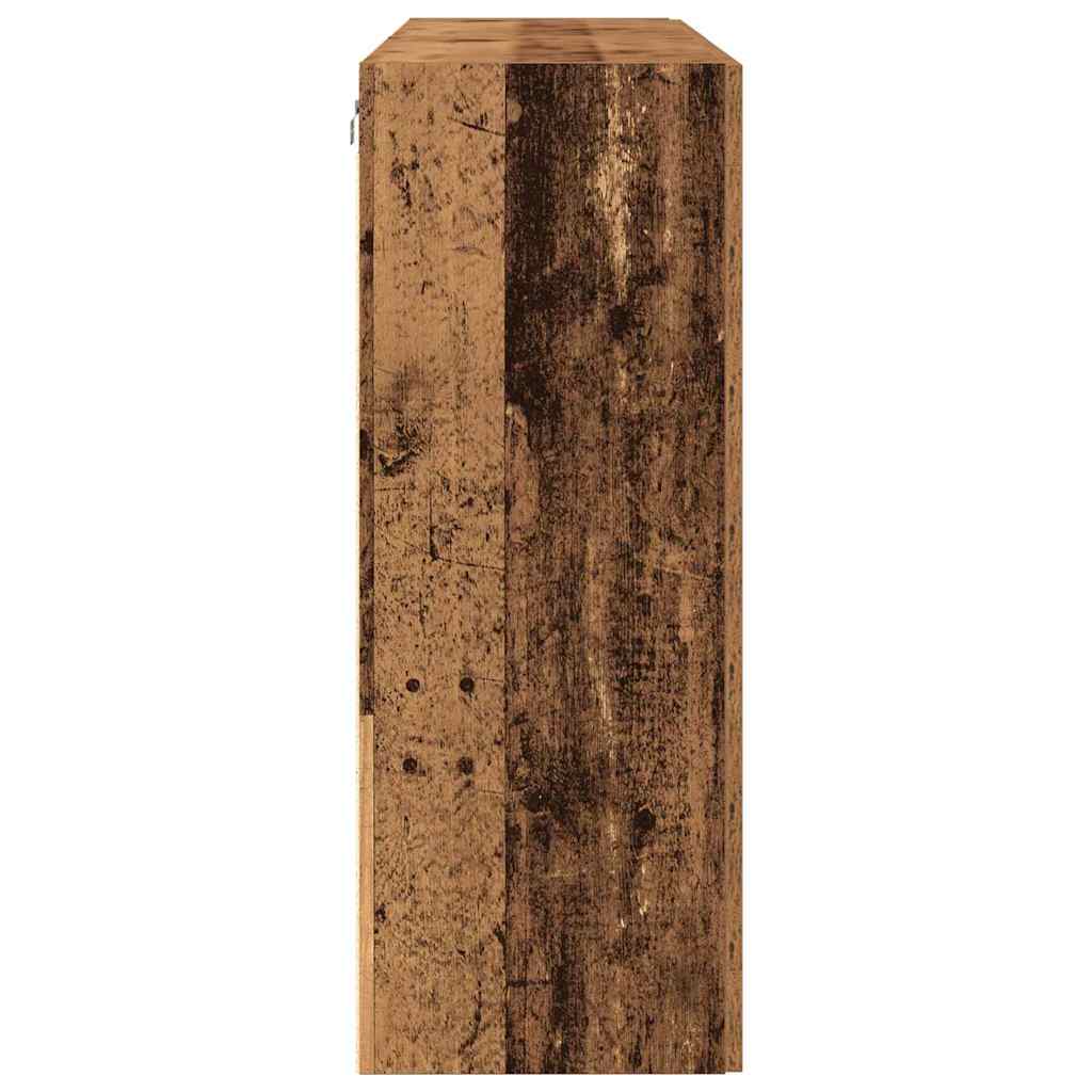 Meuble mural 2 pcs Bois ancien 69,5 x 34 x 90 cm - XIOS