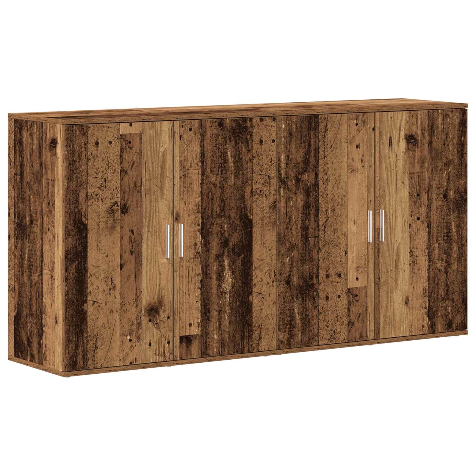 Buffet 2 pc Bois ancien 79 x 38 x 80 cm Bois d'ingénierie - XIOS