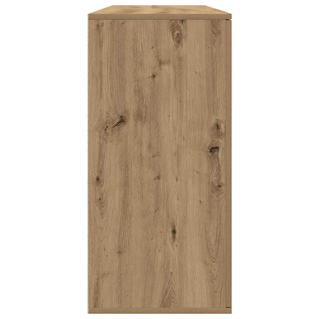 Buffets 2 pcs chêne artisanal 79 x 38 x 80 cm Bois d'ingénierie - XIOS