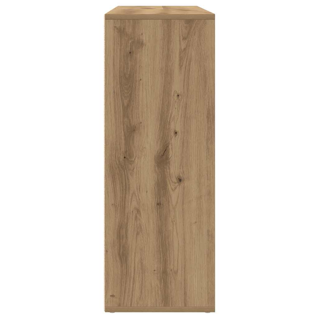 Buffets 2 pcs chêne artisanal 60 x 31 x 84 cm Bois d'ingénierie - XIOS