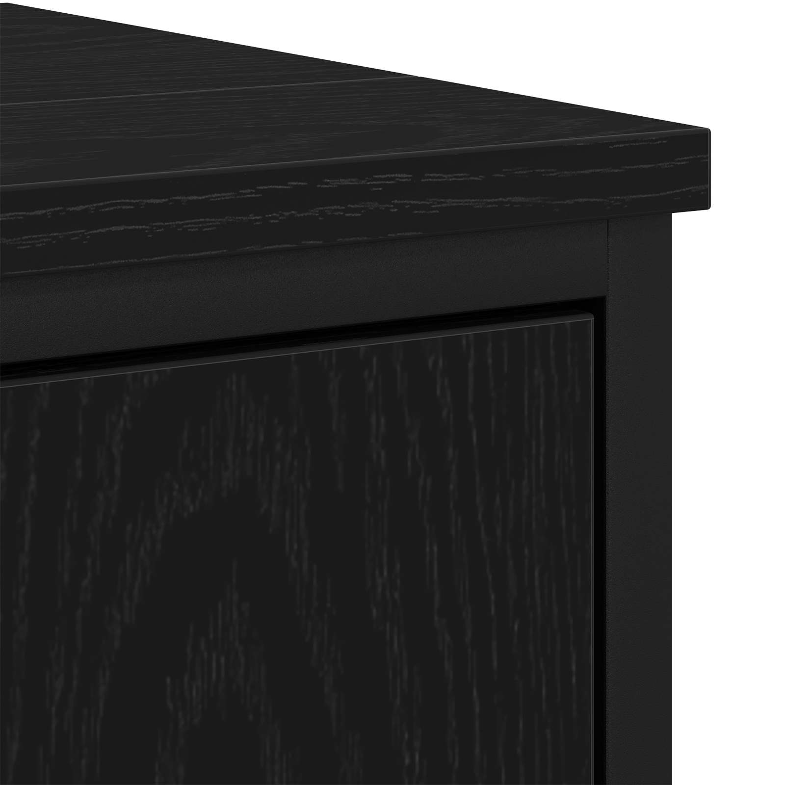 Ensemble de mobilier de salle de bain 3 pc Noir 80 x 30 x 60 cm
