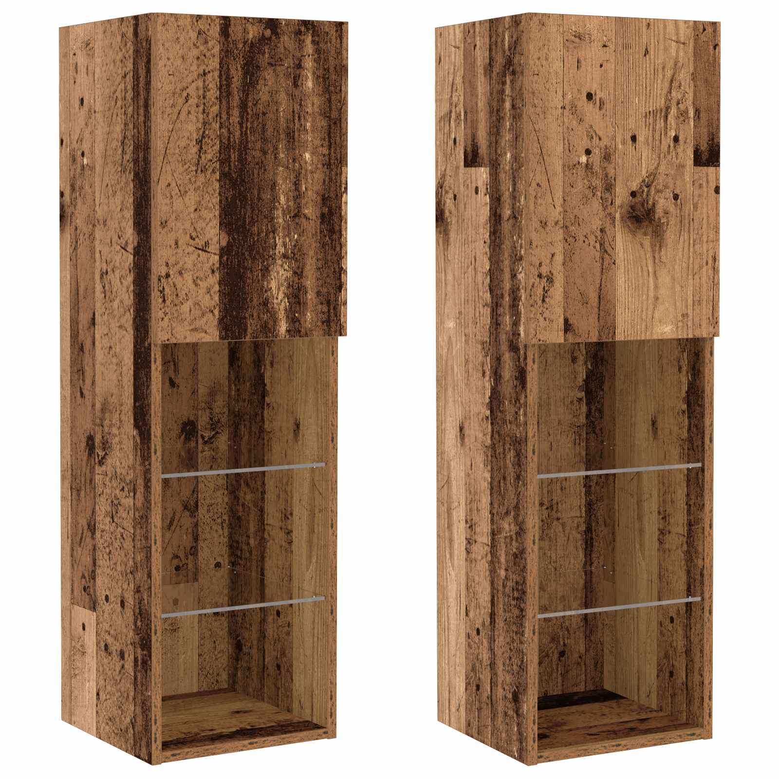 Ensemble meuble TV 6 pcs Bois ancien Bois d'ingénierie - XIOS