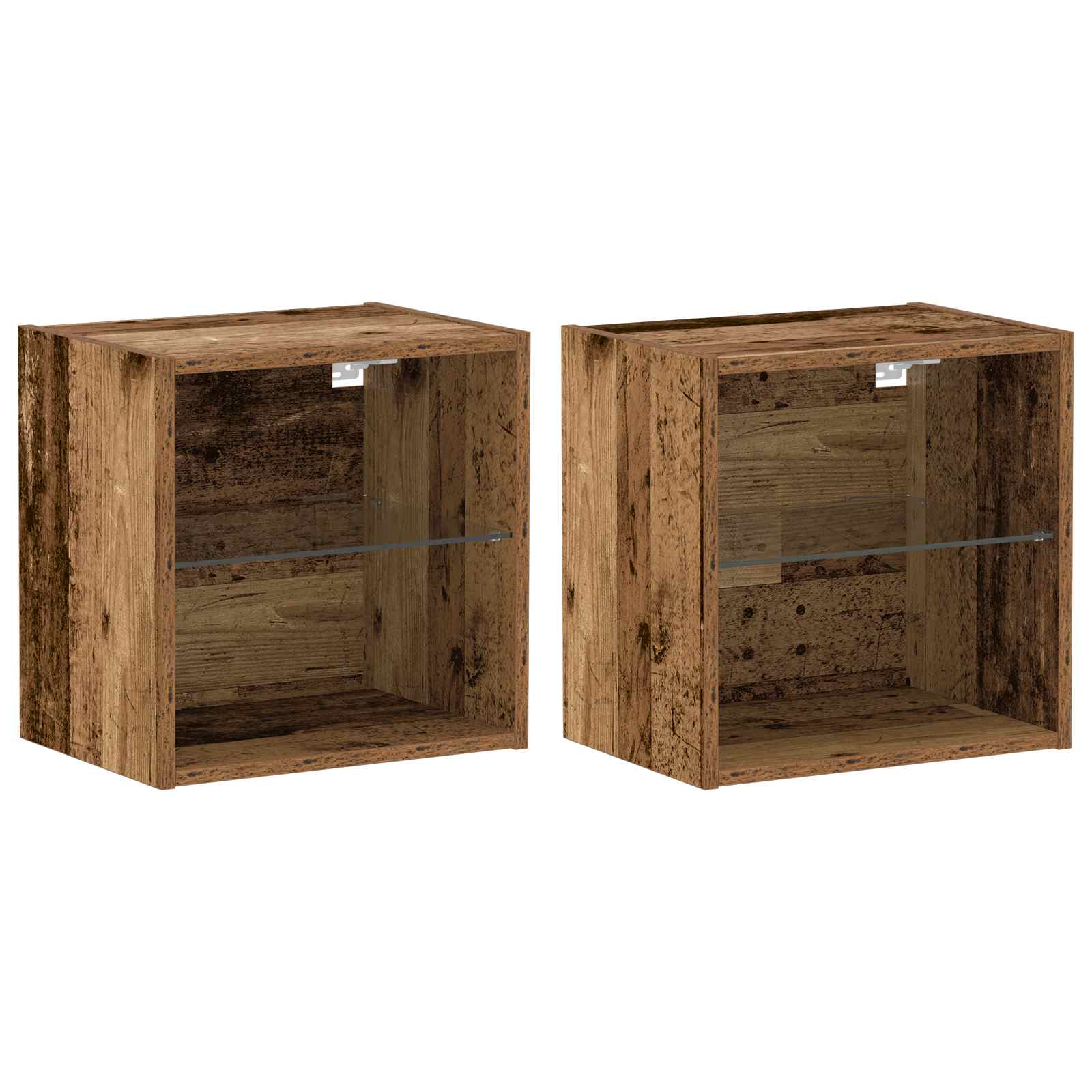 Ensemble meuble TV 8 pcs Bois ancien Bois d'ingénierie - XIOS