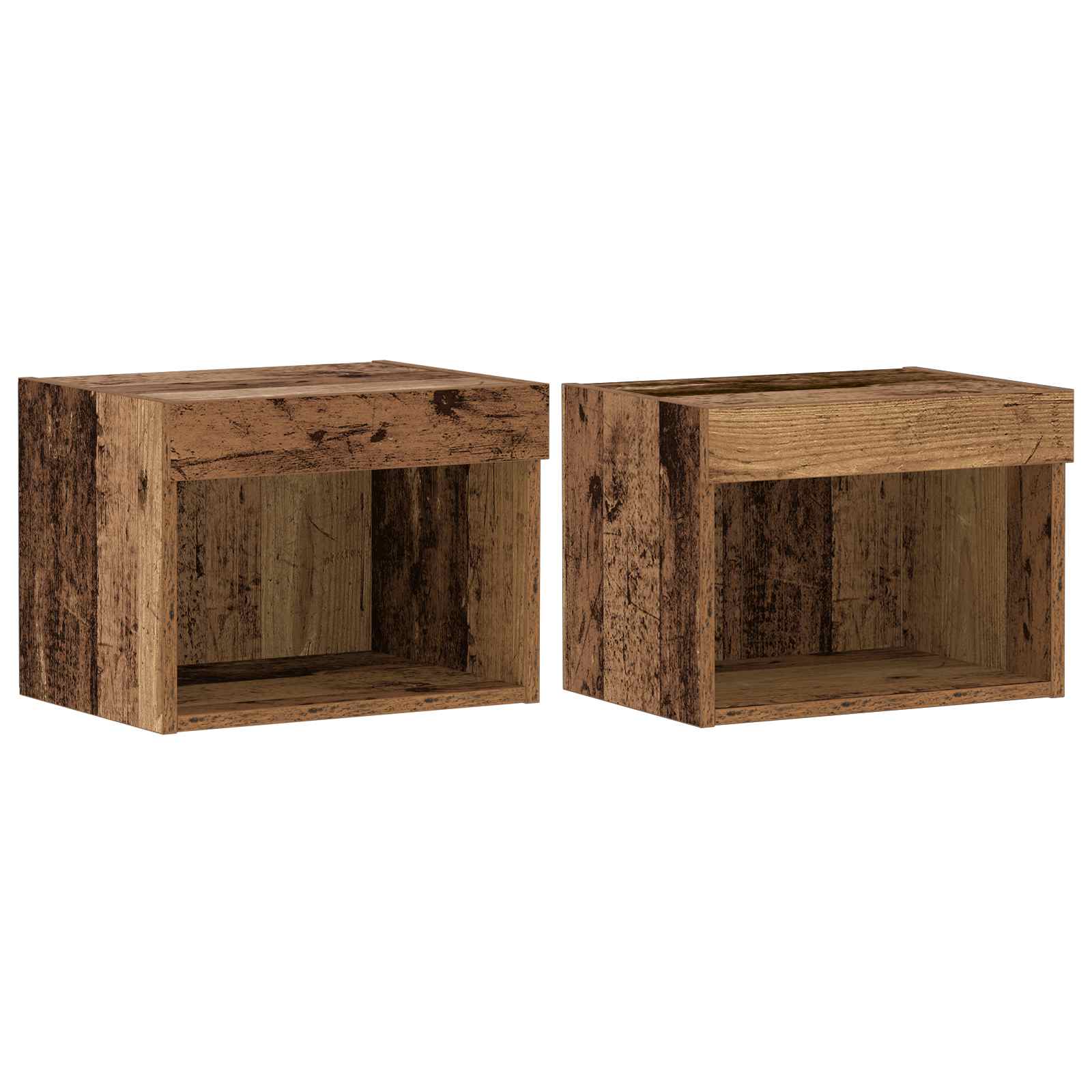 Ensemble meuble TV 8 pcs Bois ancien Bois d'ingénierie - XIOS