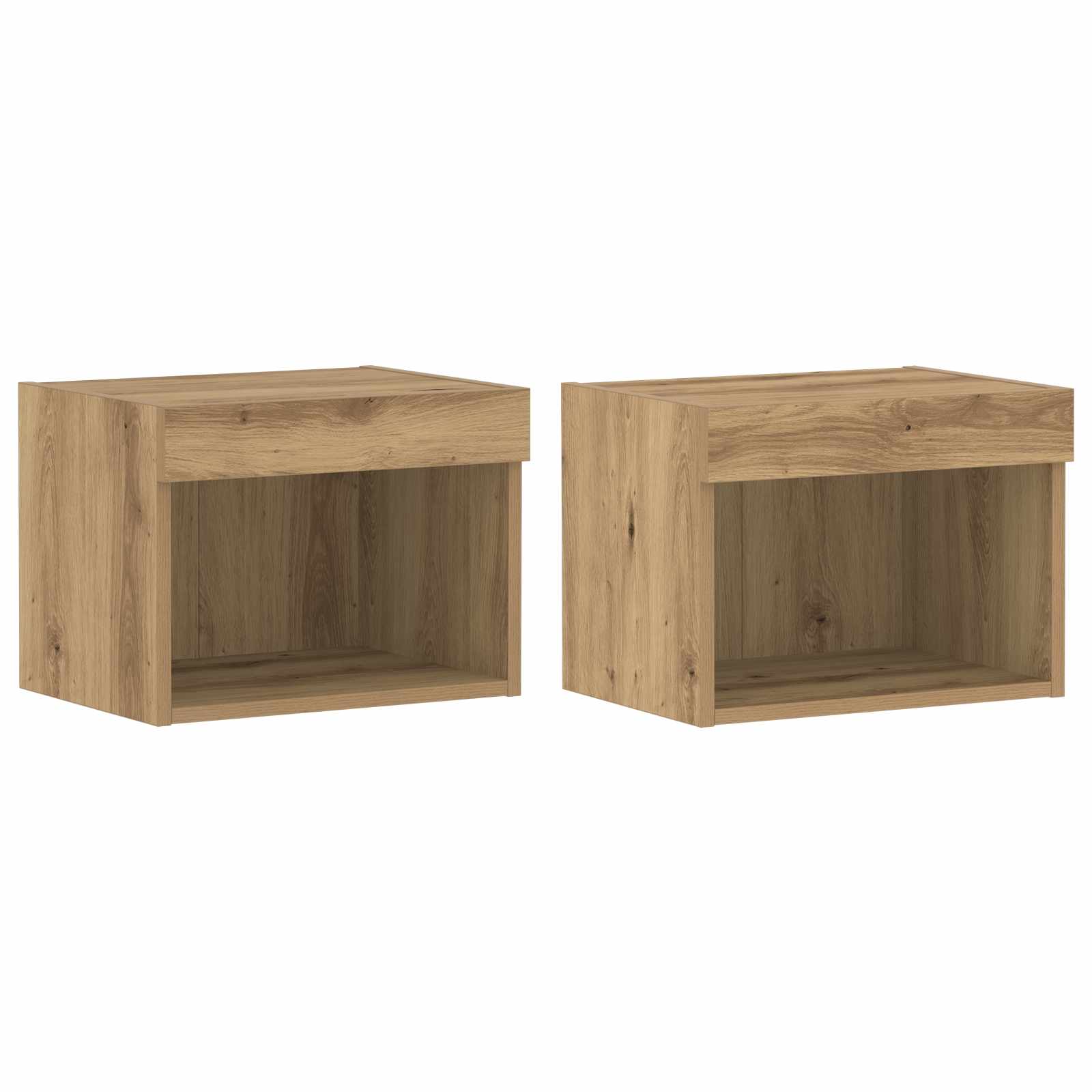 Ensemble meuble TV 8 pcs chêne artisanal Bois d'ingénierie - XIOS