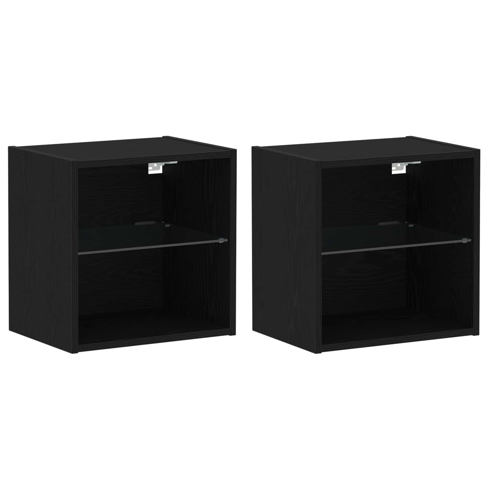 Ensemble meuble TV 8 pcs Chêne noir Bois d'ingénierie - XIOS