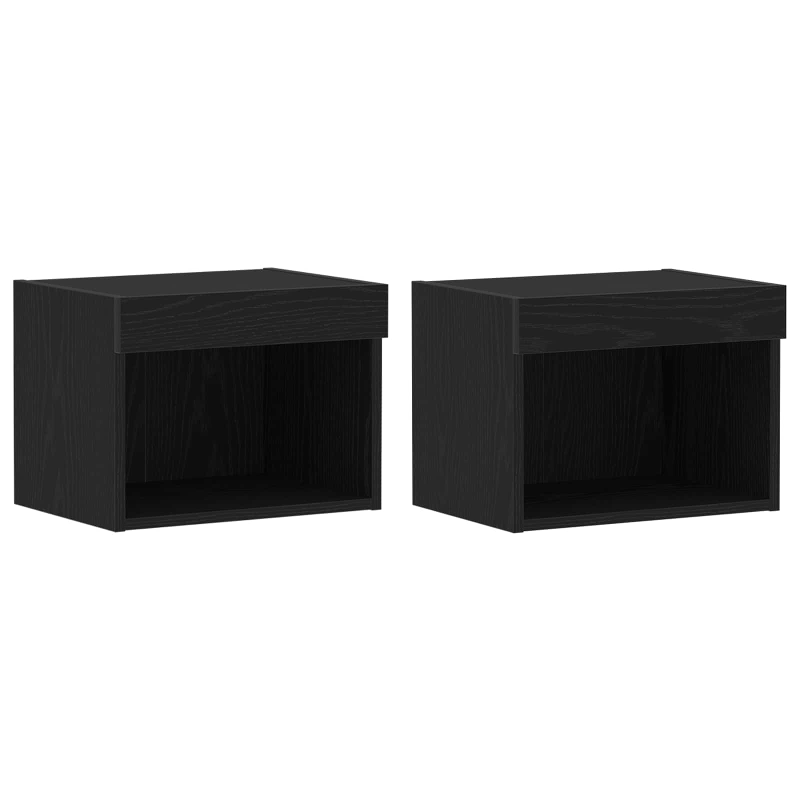 Ensemble meuble TV 8 pcs Chêne noir Bois d'ingénierie - XIOS