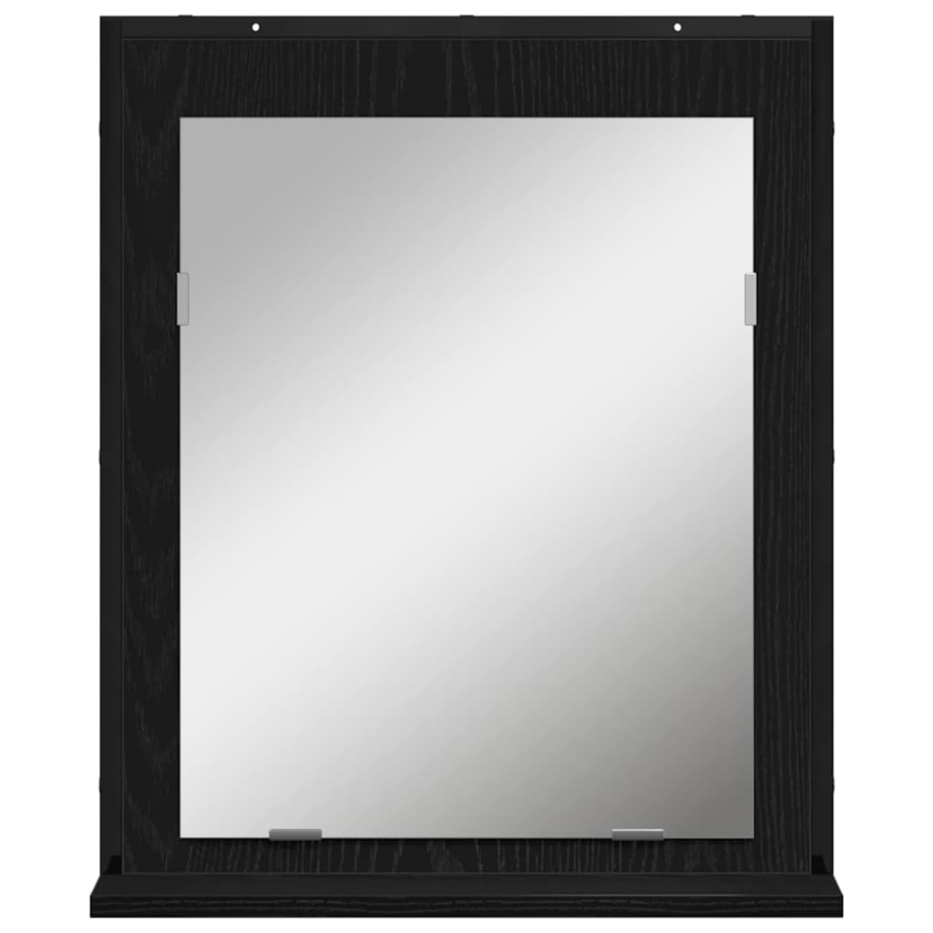 Ensemble de mobilier de salle de bain 4 pc Noir