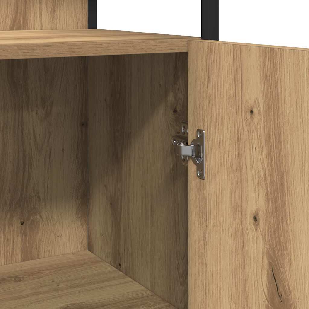 Ensemble de mobilier de salle de bain 4 pc Chêne artisanal
