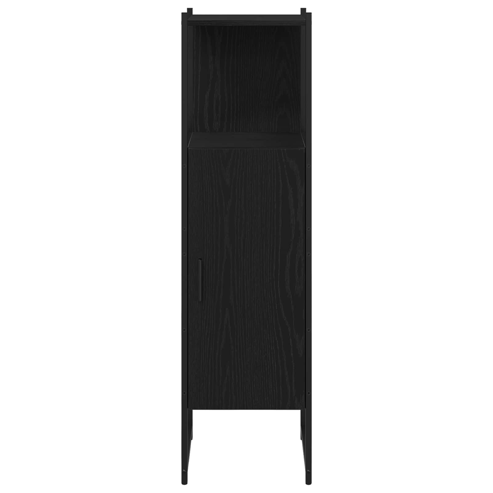 Ensemble de mobilier de salle de bain 4 pc Noir