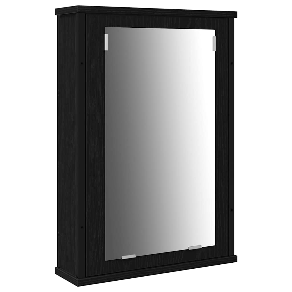 Ensemble de mobilier de salle de bain 4 pc Chêne noir
