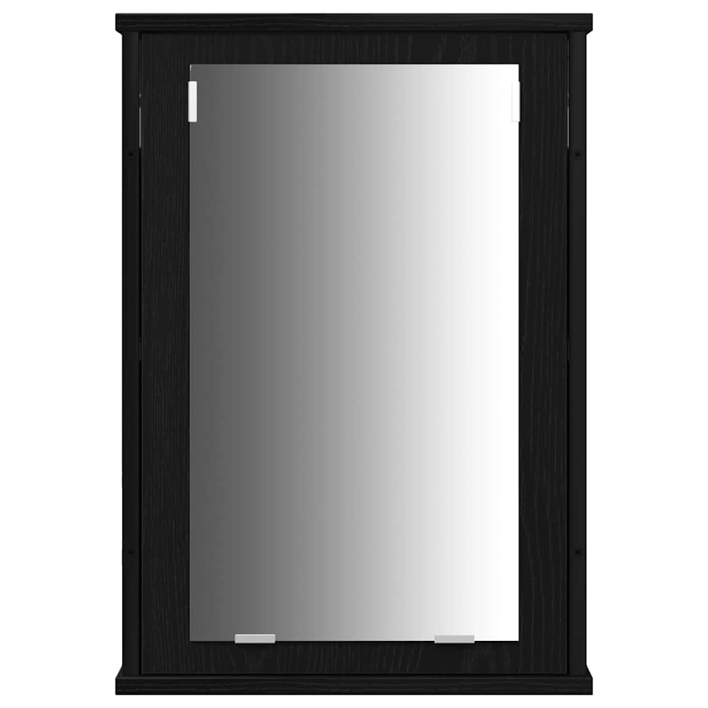 Ensemble de mobilier de salle de bain 4 pc Chêne noir