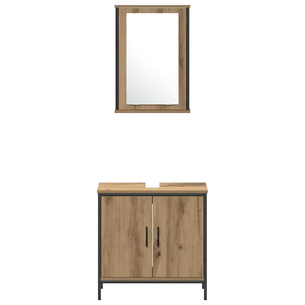 Ensemble de mobilier de salle de bain 4 pc Marron