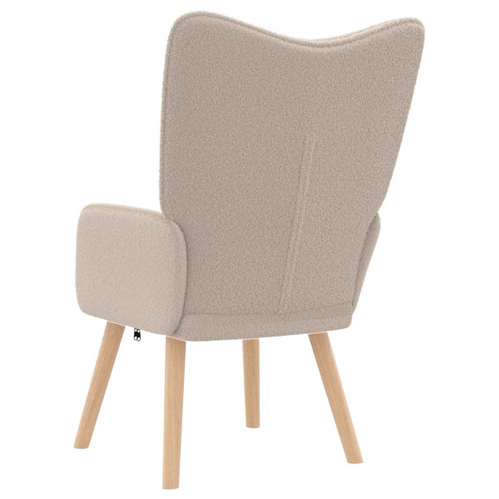Fauteuil relaxant Gris clair 62 x 67 x 95.5 cm tissu - XIOS