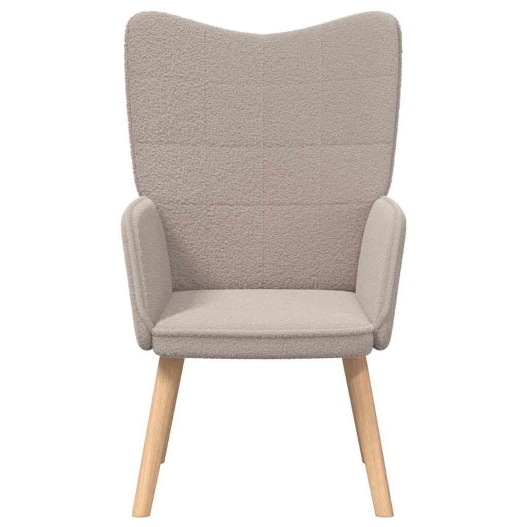 Fauteuil relaxant Gris clair 62 x 67 x 95.5 cm tissu - XIOS