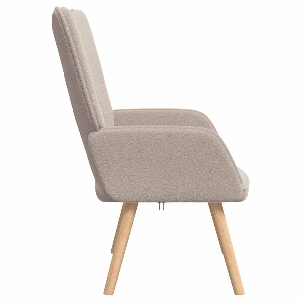 Fauteuil relaxant Gris clair 62 x 67 x 95.5 cm tissu - XIOS