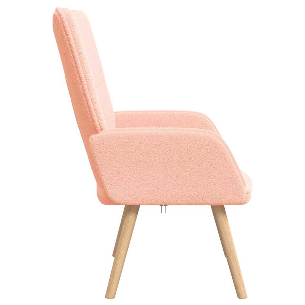 Fauteuil relaxant Rose 62 x 67 x 95.5 cm tissu - XIOS