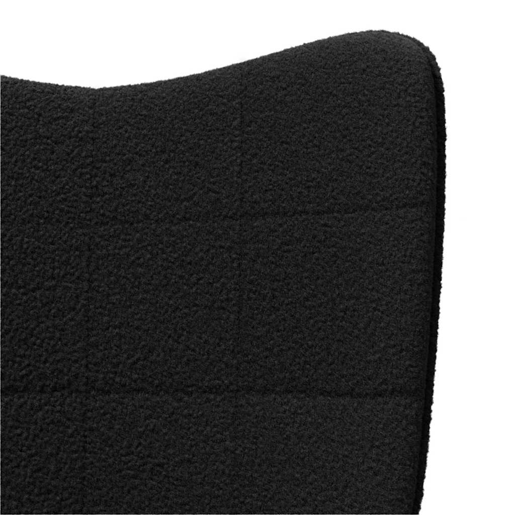 Fauteuil relaxant Noir 62 x 67 x 95.5 cm tissu - XIOS