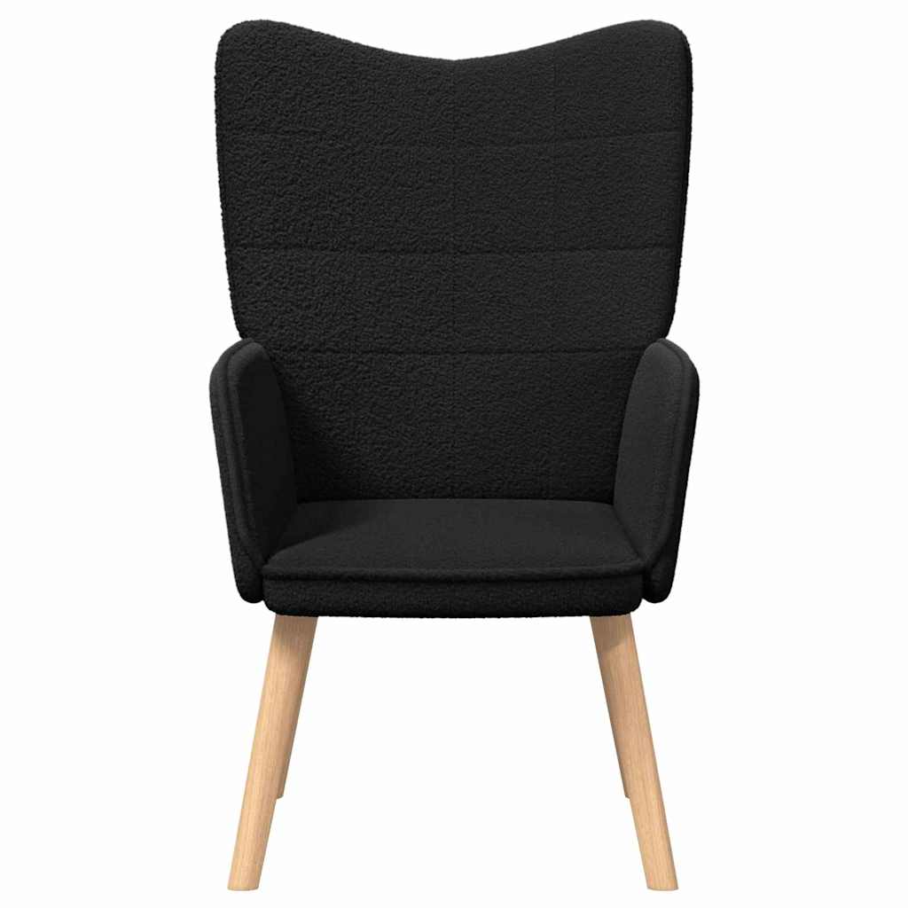 Fauteuil relaxant Noir 62 x 67 x 95.5 cm tissu - XIOS