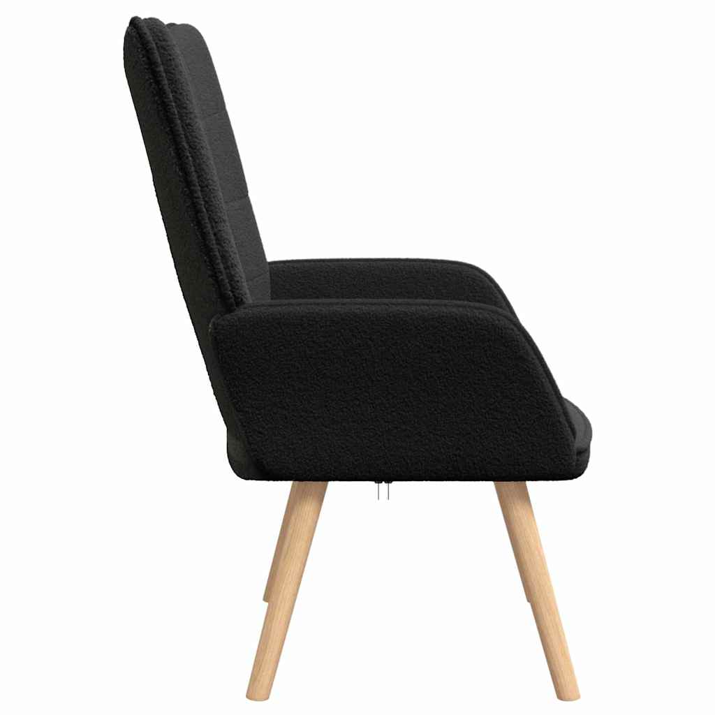 Fauteuil relaxant Noir 62 x 67 x 95.5 cm tissu - XIOS