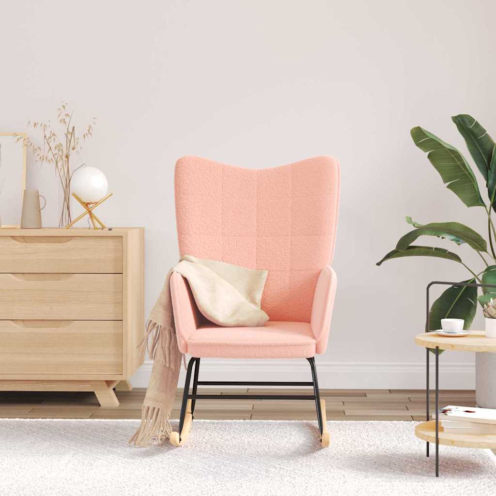 Fauteuil relaxant Rose 61 x 78 x 98 cm tissu - XIOS