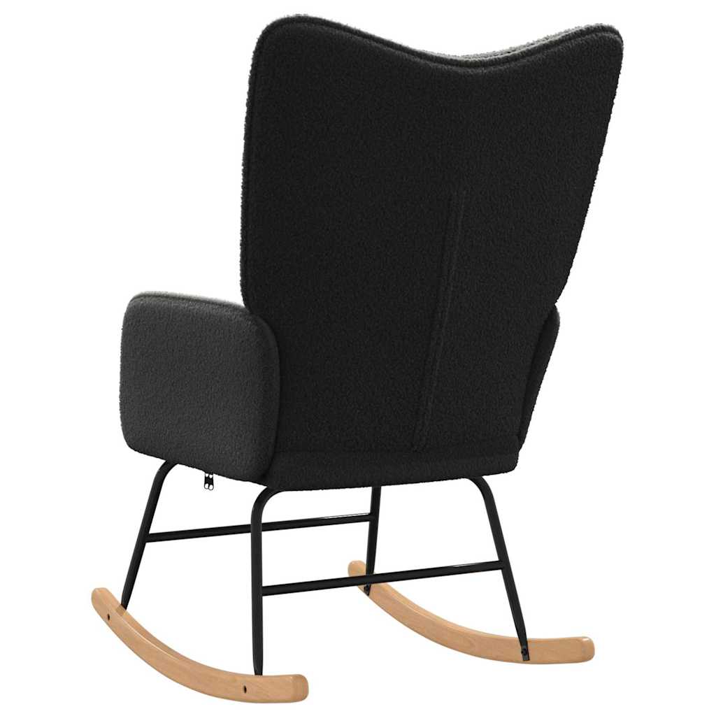 Fauteuil relaxant Noir 61 x 78 x 98 cm tissu - XIOS