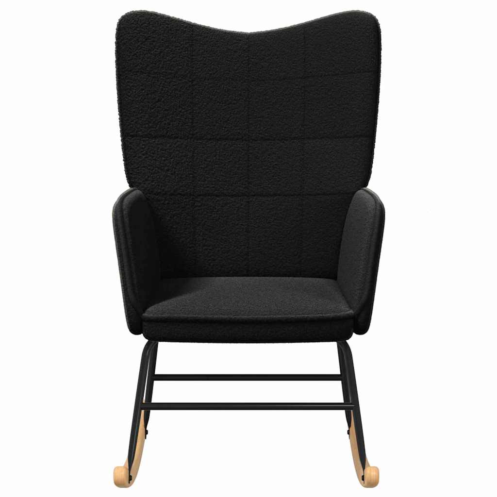 Fauteuil relaxant Noir 61 x 78 x 98 cm tissu - XIOS