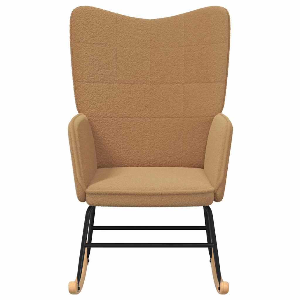 Fauteuil relaxant Beige 61 x 78 x 98 cm tissu - XIOS