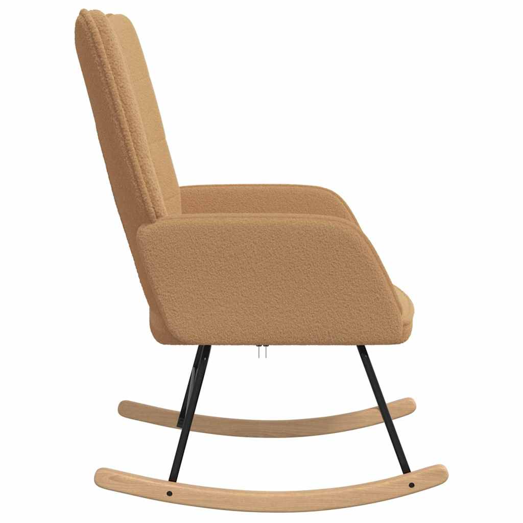 Fauteuil relaxant Beige 61 x 78 x 98 cm tissu - XIOS